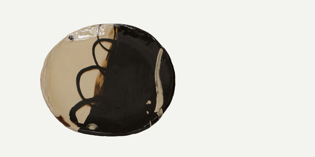 Large Slipware Plate