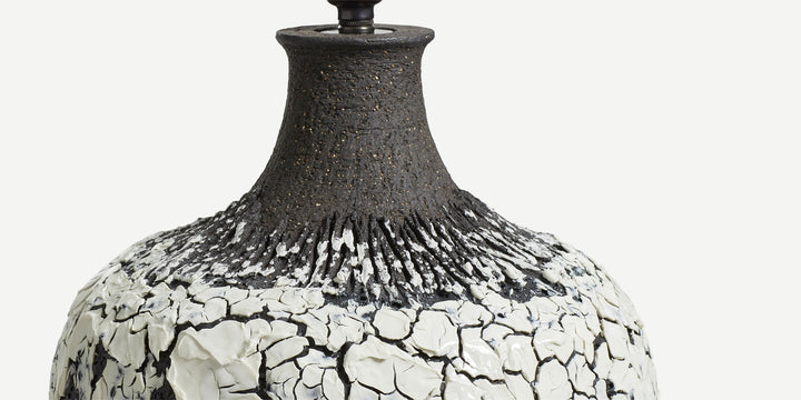 Fluted Crater Lamp