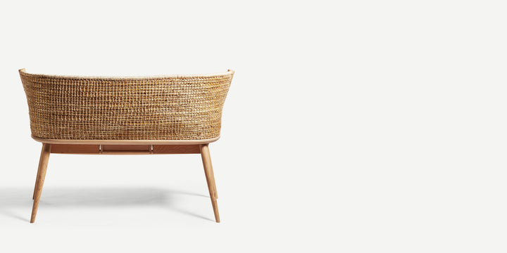 Brodgar Straw Back Bench (With Drawers)