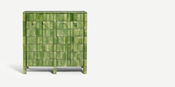 Welcome Cabinet in Bottle Green