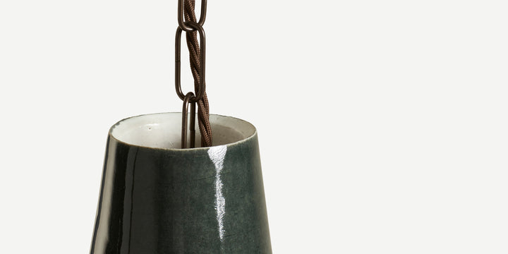 Sugar Cone Light in Teal
