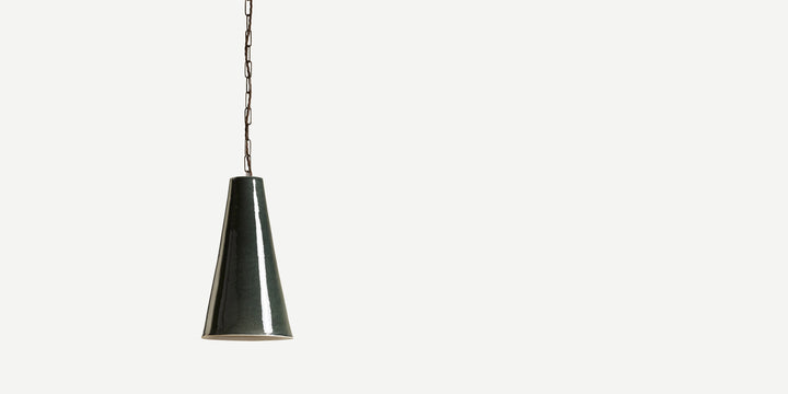 Sugar Cone Light in Teal