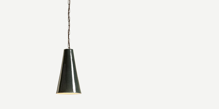 Sugar Cone Light in Teal