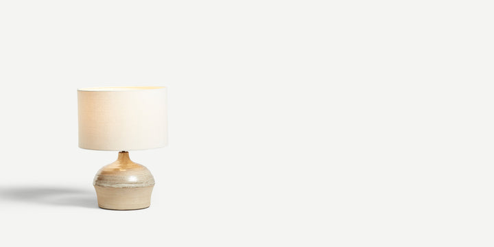 Cream Ganymede Table Lamp (Medium)