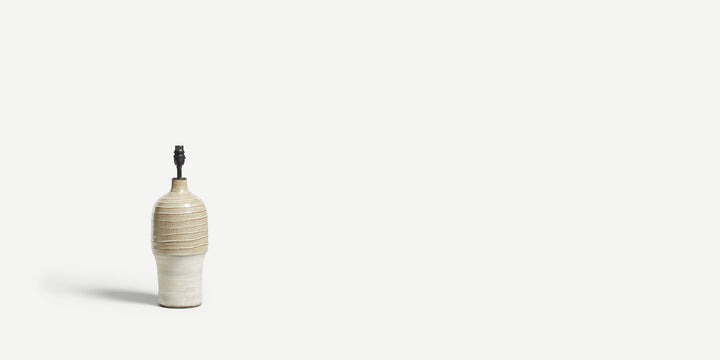 Cream Ganymede Table Lamp (Tall)