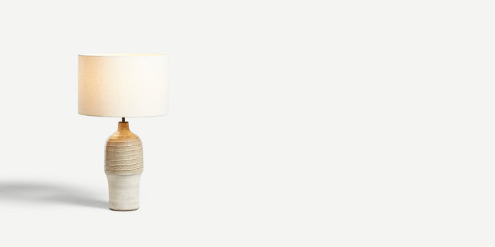Cream Ganymede Table Lamp (Tall)