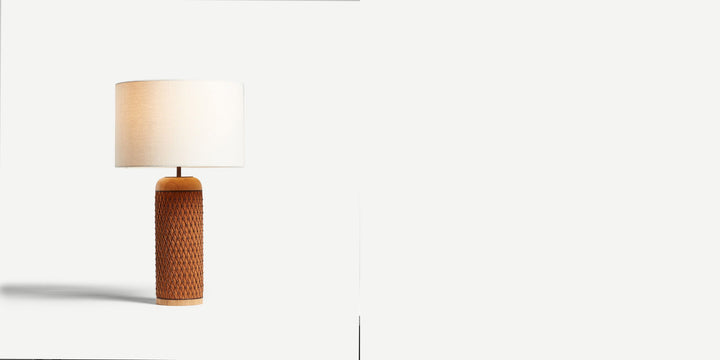 Ricasso Barrel Table Lamp