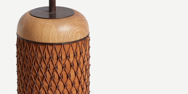 Ricasso Barrel Table Lamp