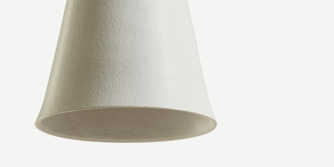 Sugar Cone Light in Matt White