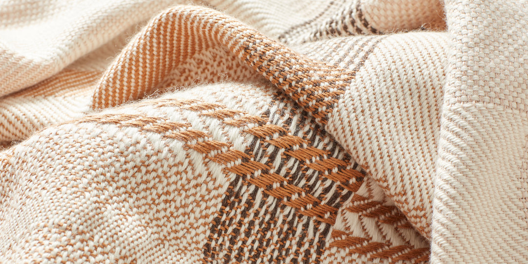 Hand Woven Alpaca Throw (Pastels)