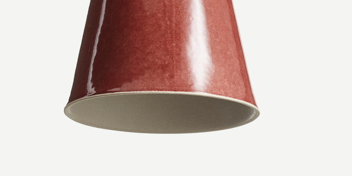 Sugar Cone Light in Crimson