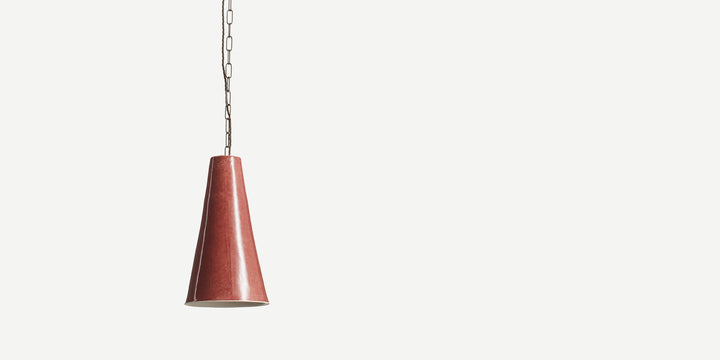 Sugar Cone Light in Crimson