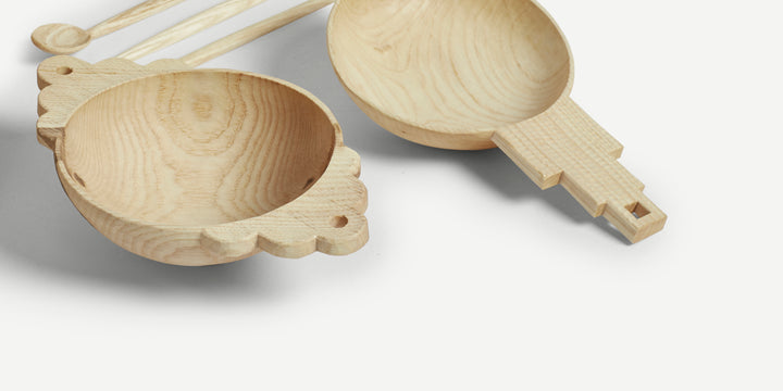 Ash Spoon and Bowl Set