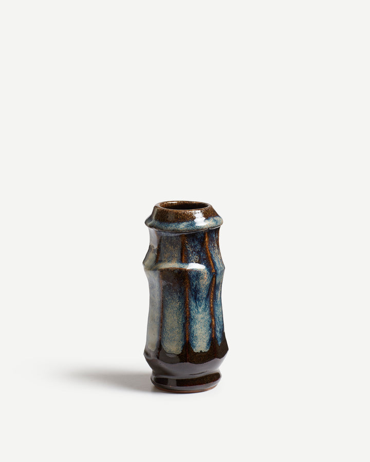 Tall Bud Vase in Rutile
