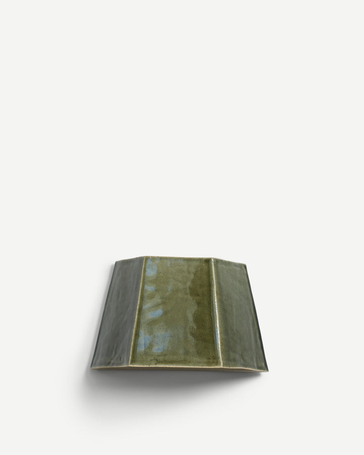 Faceted Sugar Cone Wall Light