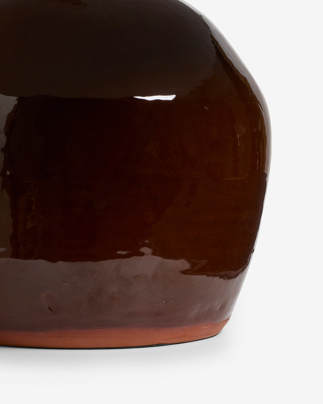 Terracotta Wobble Table Lamp (Round)