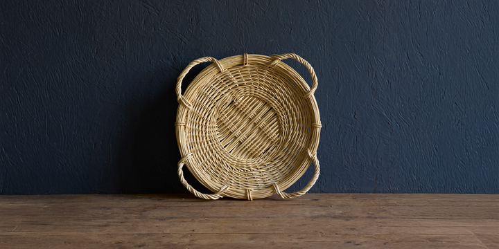Coomb Basket in White Willow (Small)