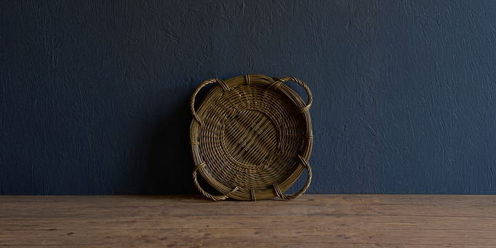 Coomb Basket in Brown Willow (Small)