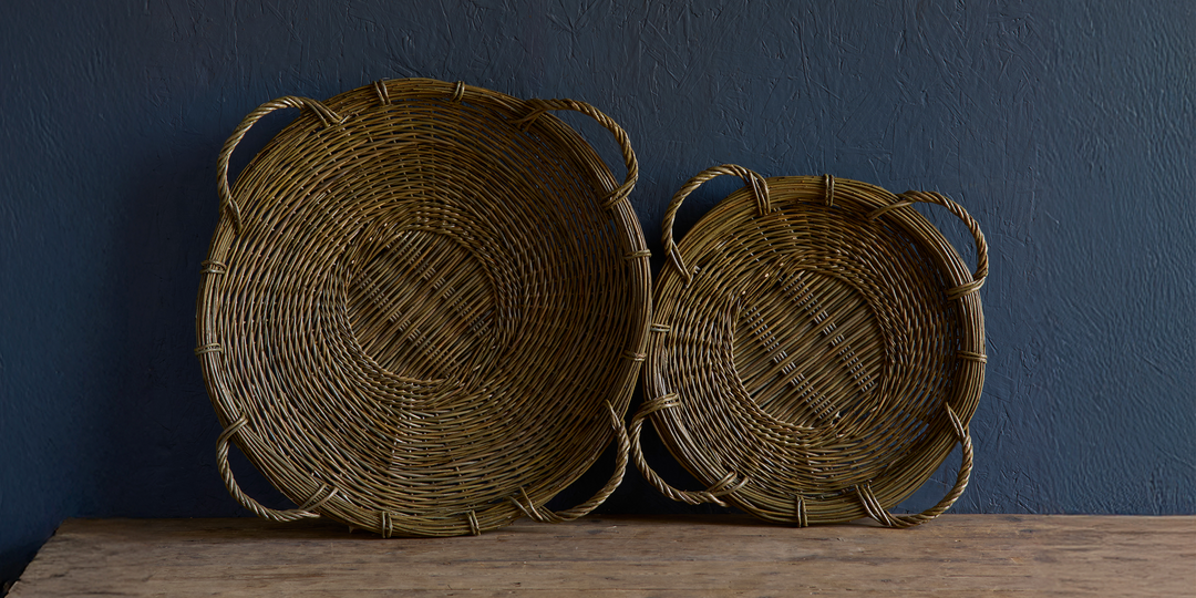 Coomb Basket in Brown Willow (Large)
