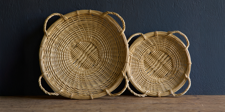Coomb Basket in White Willow (Large)