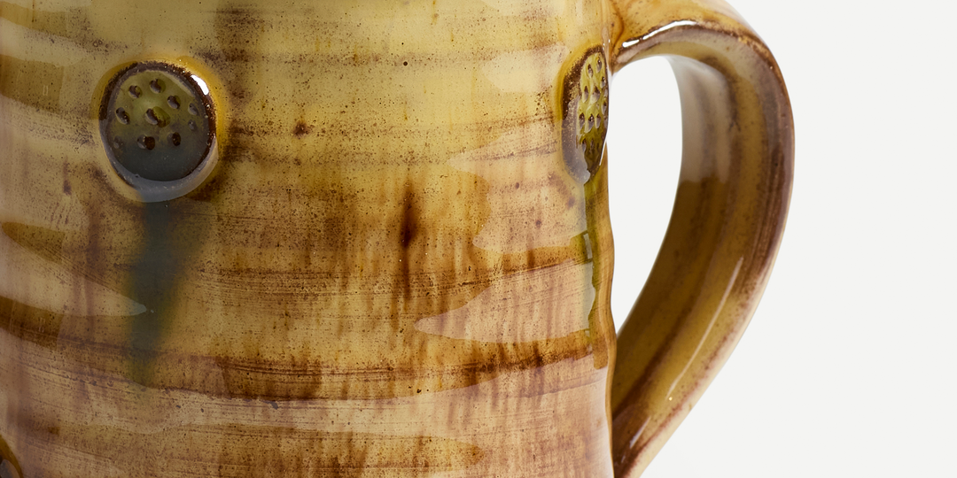 Pale Yellow Slipware Mug
