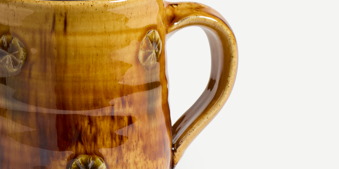 Yellow Slipware Mug