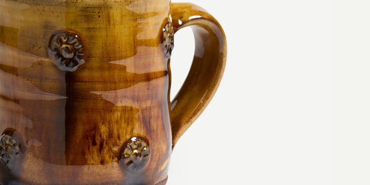 Honey Slipware Mug