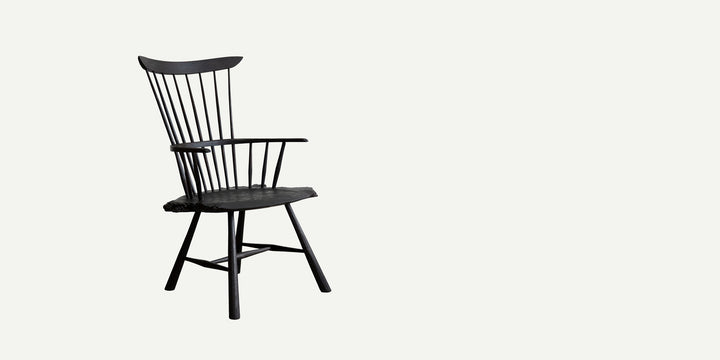 English Burr Oak Stick Chair