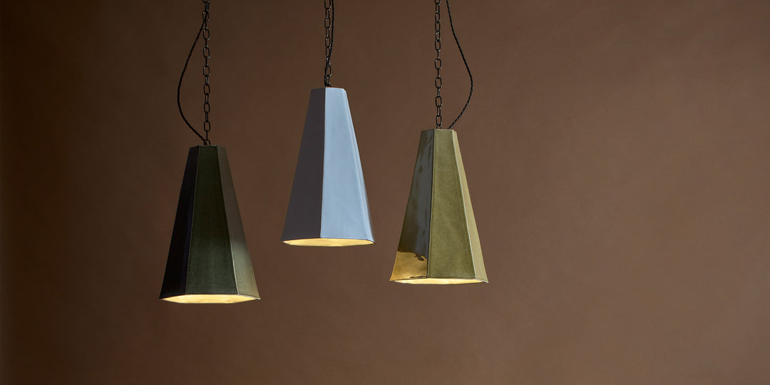 Faceted Sugar Cone Light