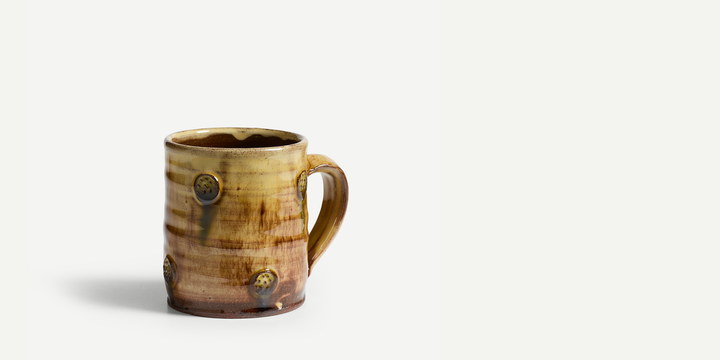 Pale Yellow Slipware Mug