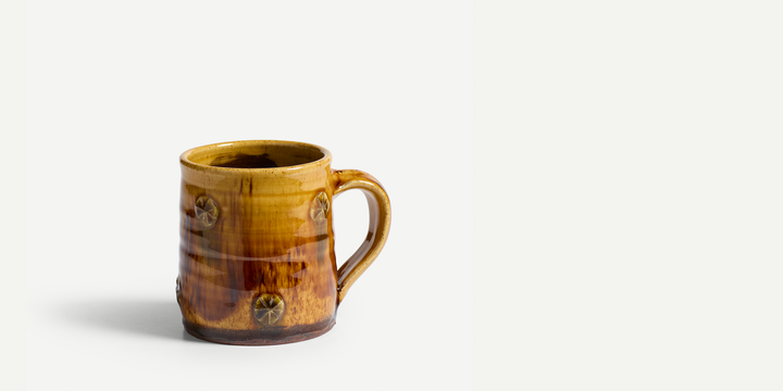 Yellow Slipware Mug