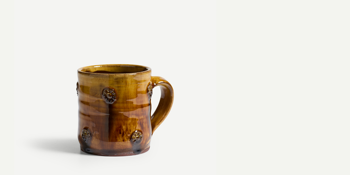 Honey Slipware Mug