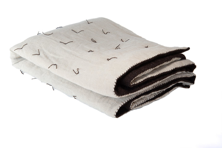 No. 4 Quilted Blanket: Heathland