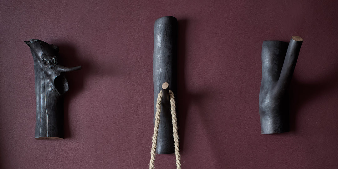 Medium Carved Hook in Beech