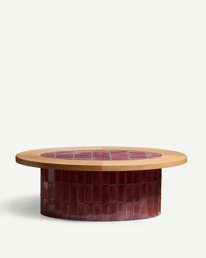 Welcome Coffee Table in Berry