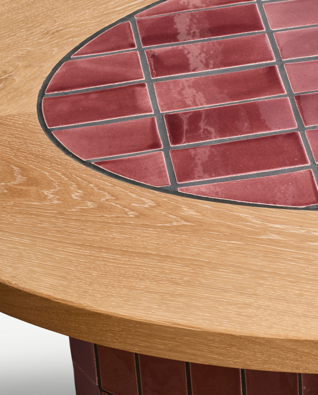 Welcome Coffee Table in Berry