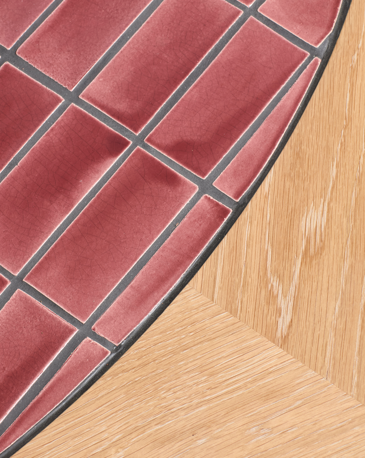 Welcome Coffee Table in Berry