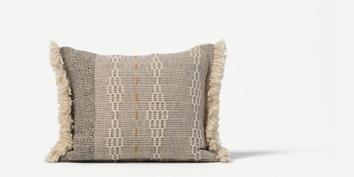 Melissanthi Cushion - Grey Small Rectangular