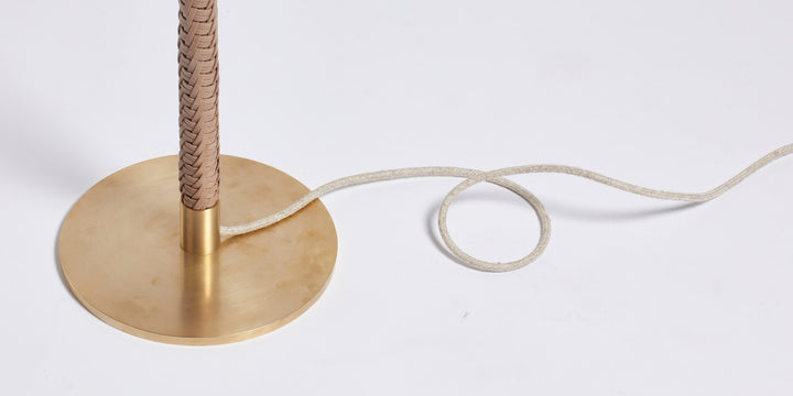 Ricasso Floor Lamp in Ecru