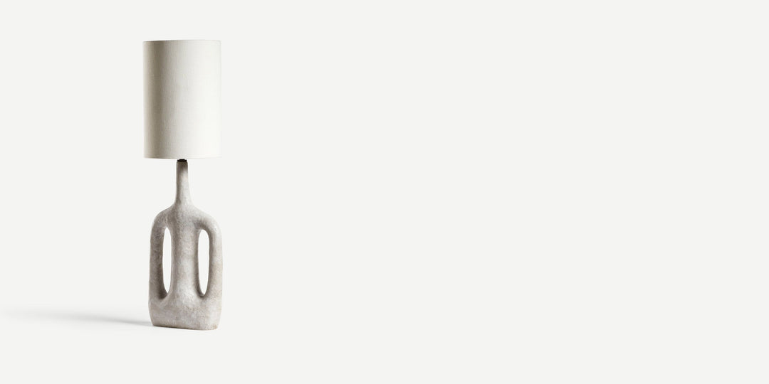 Sympoiesis Mottle Grey Table Lamp
